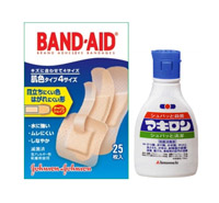 絆創膏・消毒液